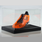 Classic Boot Display Case with Small Boot Riser Landscape