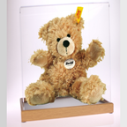 Classic Teddy Bear Display Case Portrait