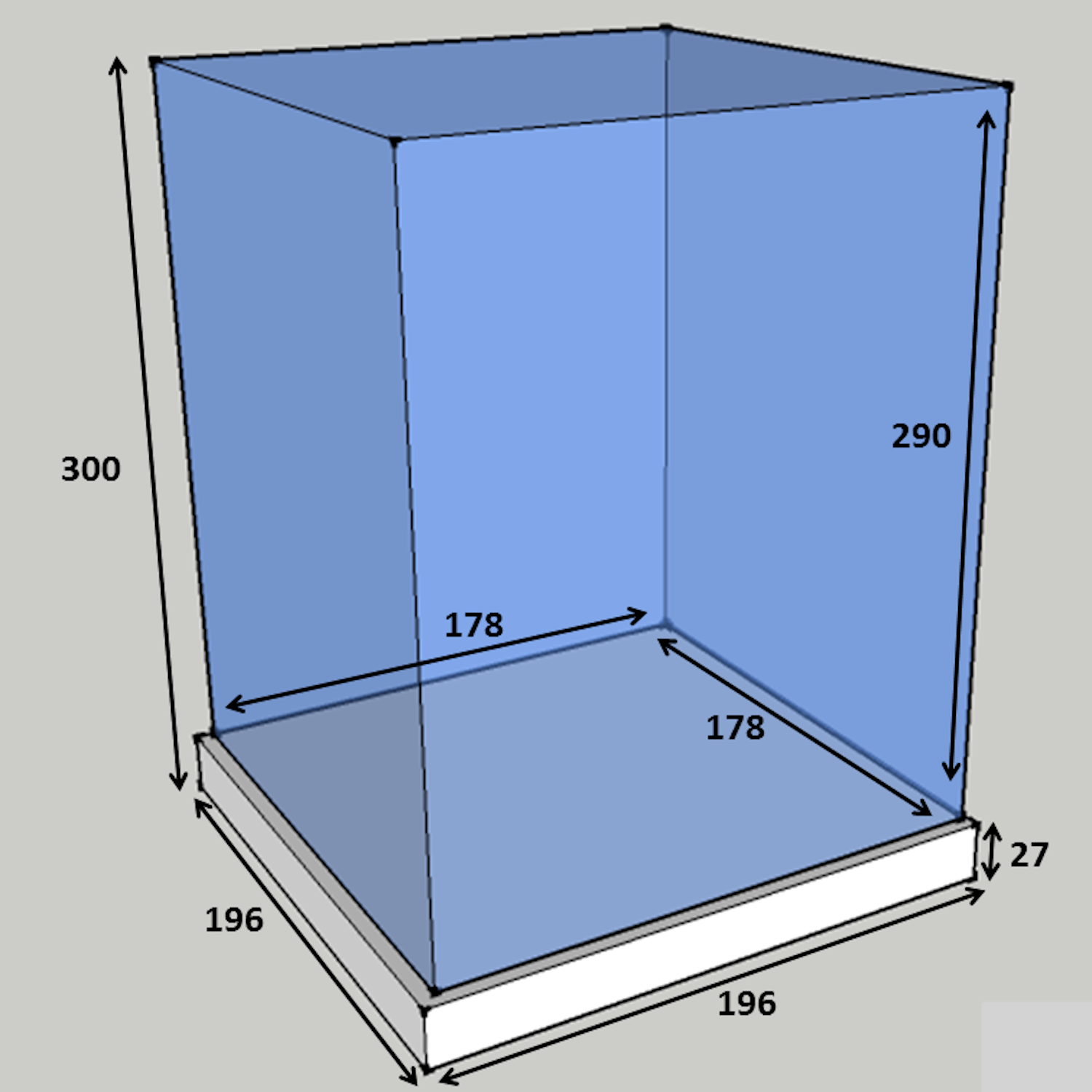 Classic Goal Keeper Glove Display Case Portrait