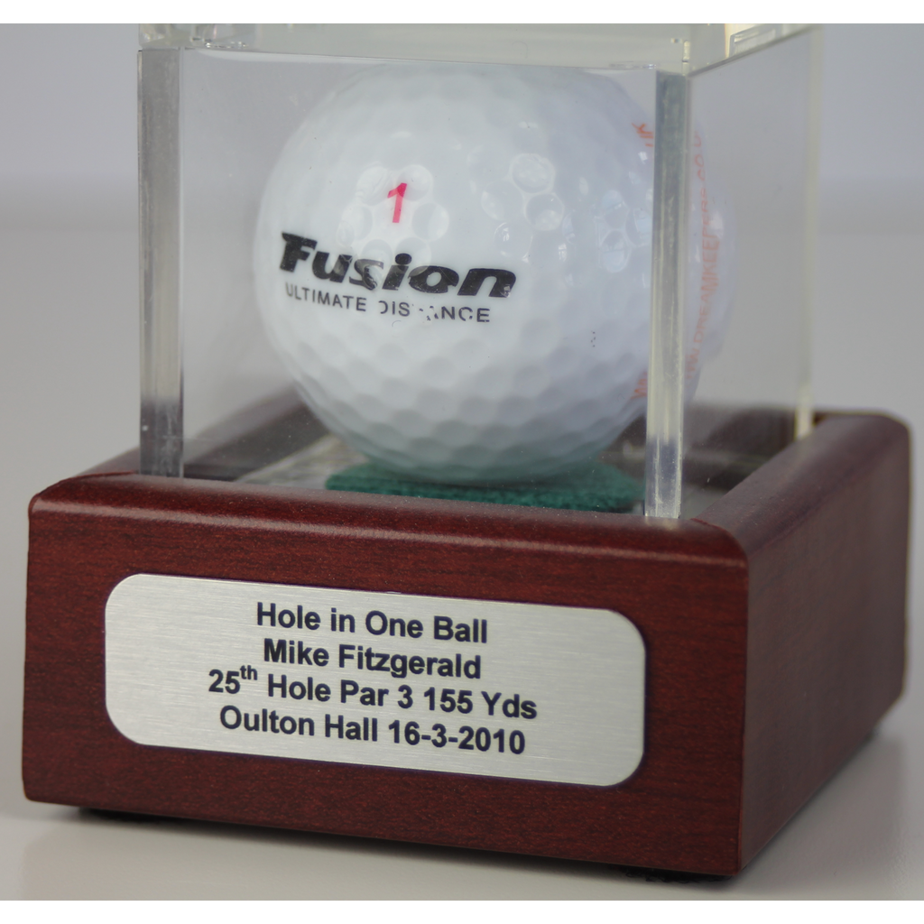 Classic Golf Ball Display Case