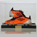 Classic Double Boot Display Case with Large Boot Riser Landscape