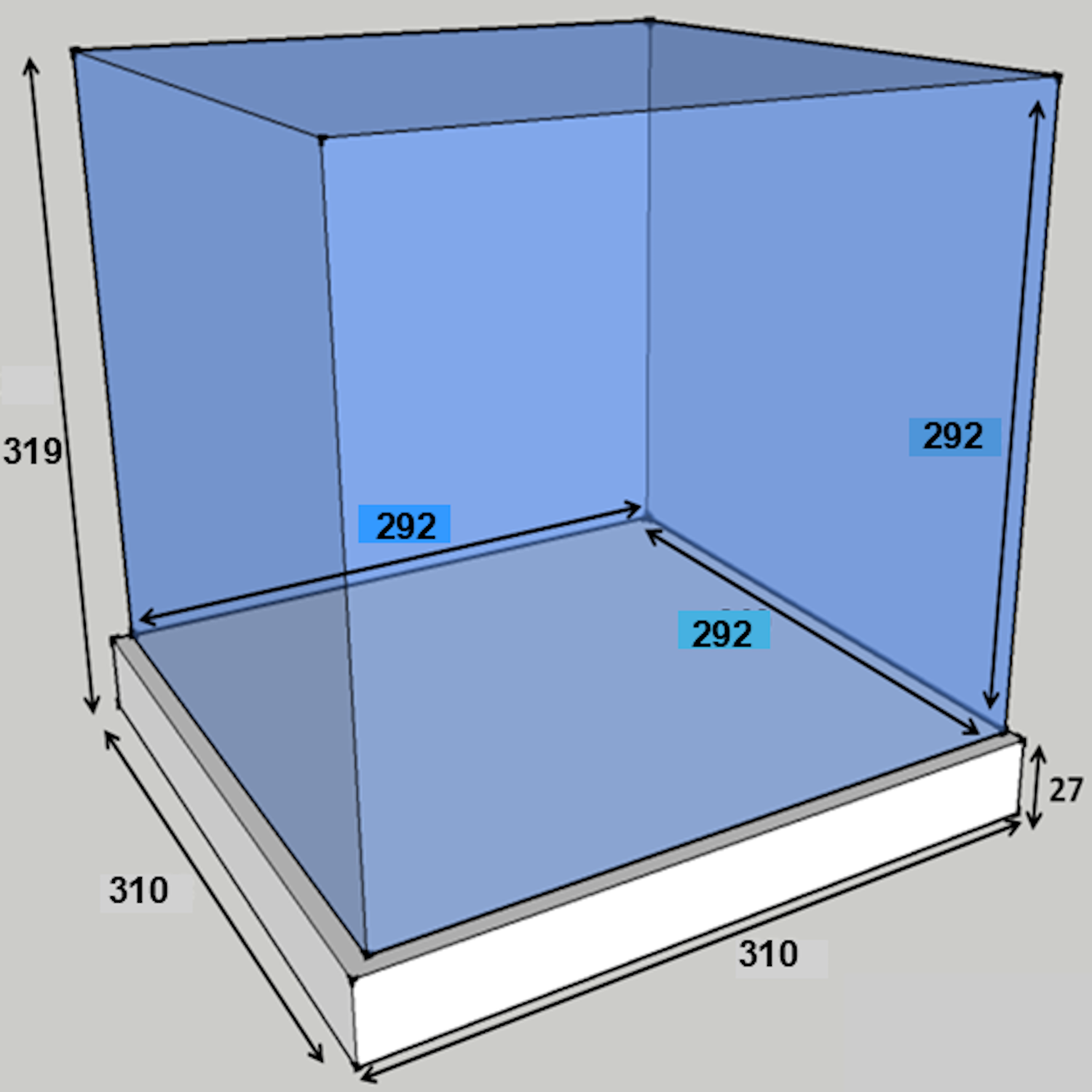 Classic Large Basketball Display Case
