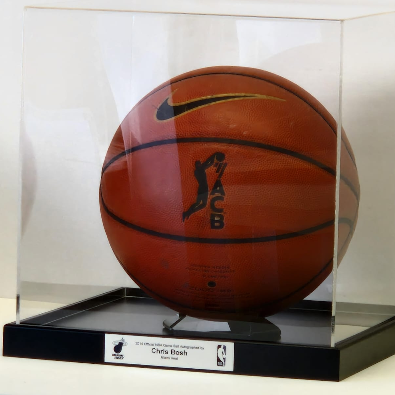 Classic Large Basketball Display Case