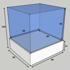 Classic Cricket Ball Display Case
