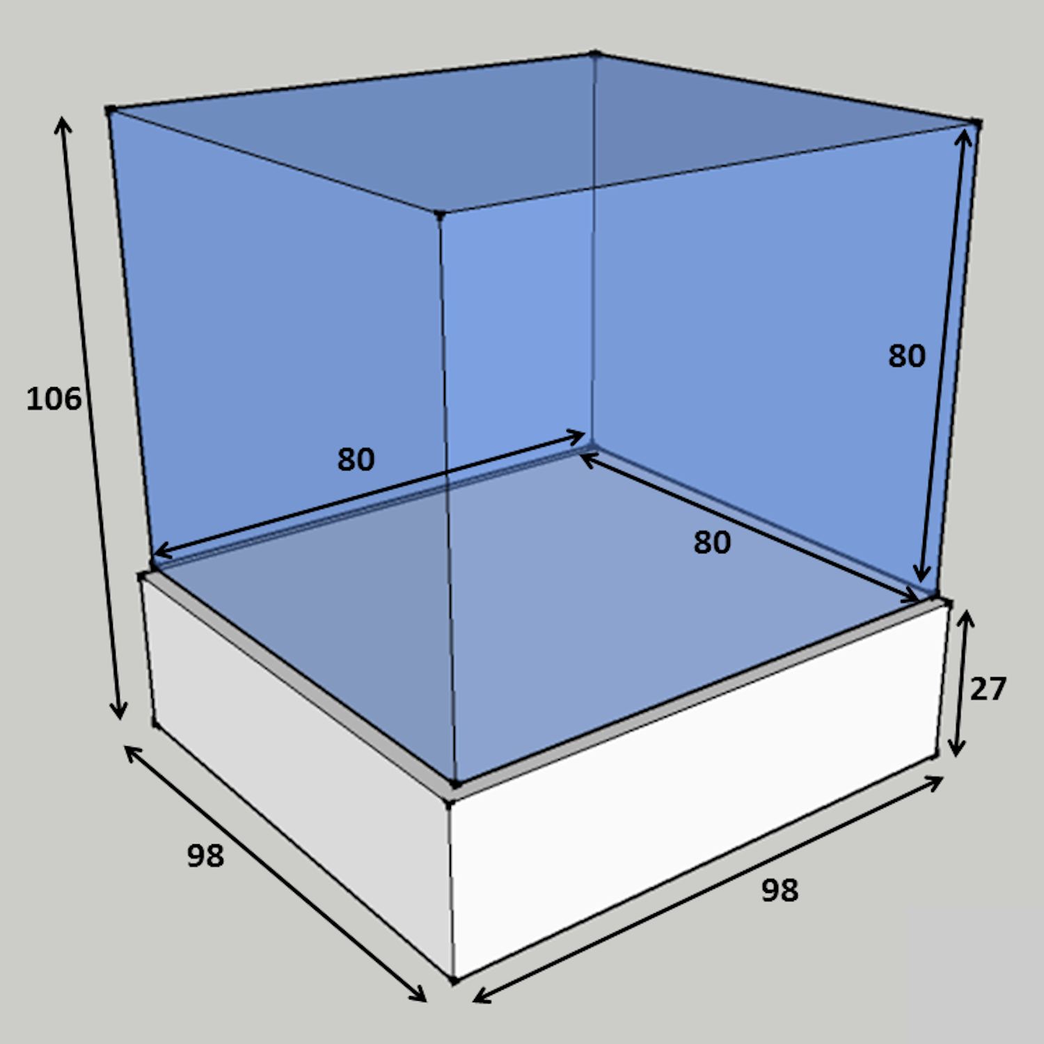 Classic Cricket Ball Display Case
