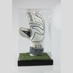 Classic Boxing Glove Display Case Portrait