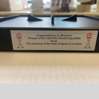 Personalised Plaque 10 x 2.5cm