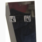 keyhole hangers to wall mount an acrylic display case